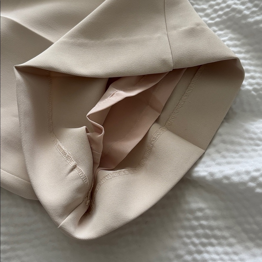 Ann Taylor Tailored Fluid Crepe Trouser in Ivory Whisper - Picture 13 of 13